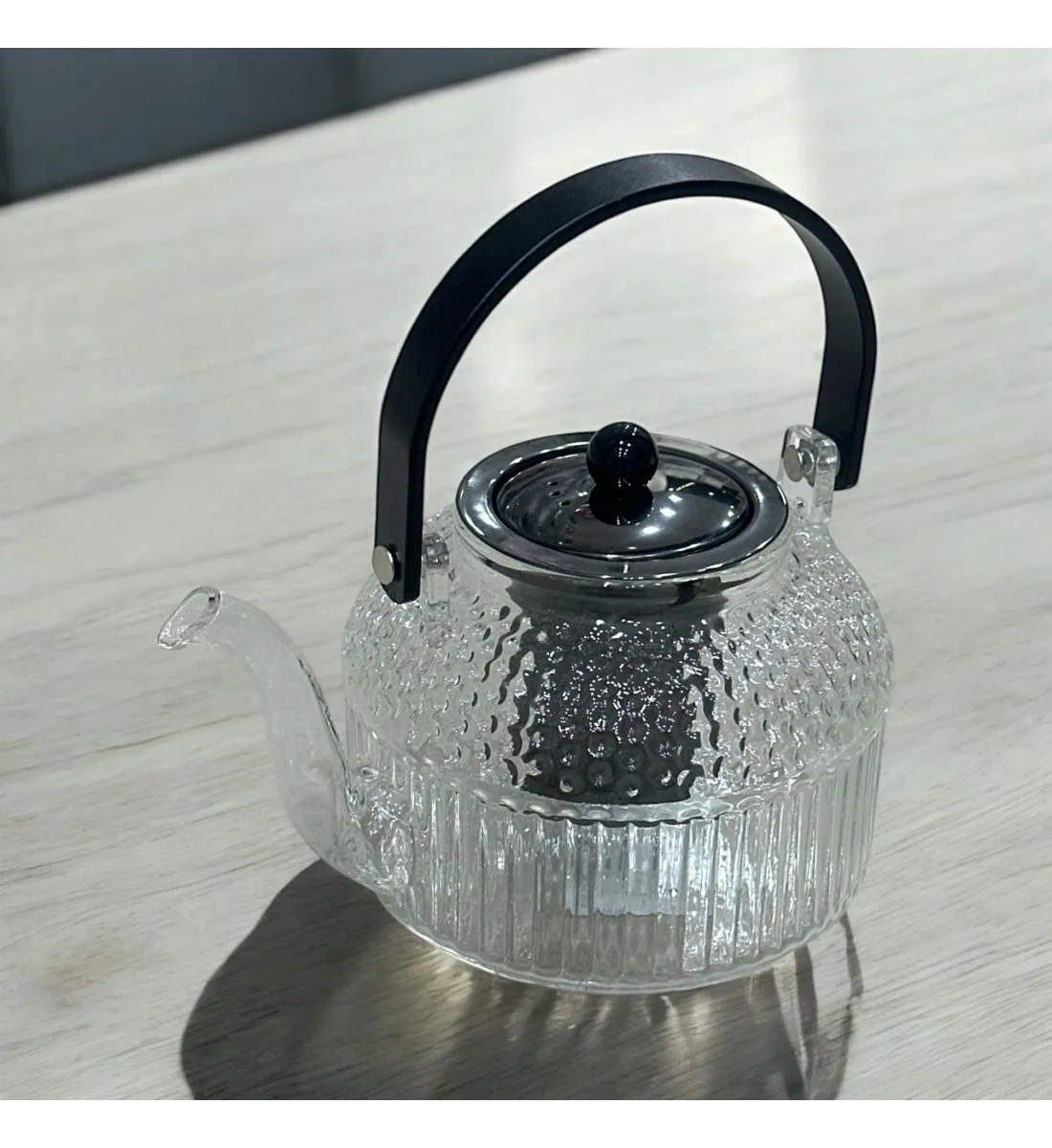 ابريق قزاز شفاف1200مل 