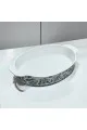صينية فرن ورد اسود 36×20×6سم 