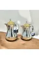  طقم ترامس يتصميم عصري باللون الفضي والذهبي
