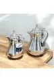 طقم ترامس يتصميم عصري باللون الفضي مطفي 