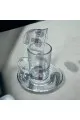 طقم كاسات وفناجين مع الصحن زجاج   36قطعه 