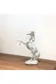 مجسم حصان فضي ديكور 28×12×8سم 