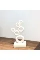 تحفة بولي دوائر 32×14×10سم 