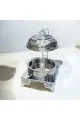 سخان طعام من الستانلس ستيل هندي غطاء استيل –6لتر 