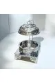 سخان طعام من الستانلس ستيل هندي غطاء استيل –6لتر 