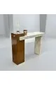 مدخل بديل رخام سطح بديل الرخام بيج  علي بني 100×130×40سم  (منتج تفصيل ) 