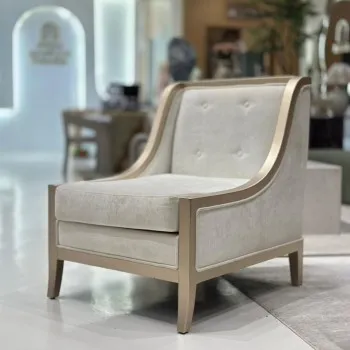 كرسي  جلوس عصري أنيق بتصميم مميز يجمع بين البساطة والفخامة